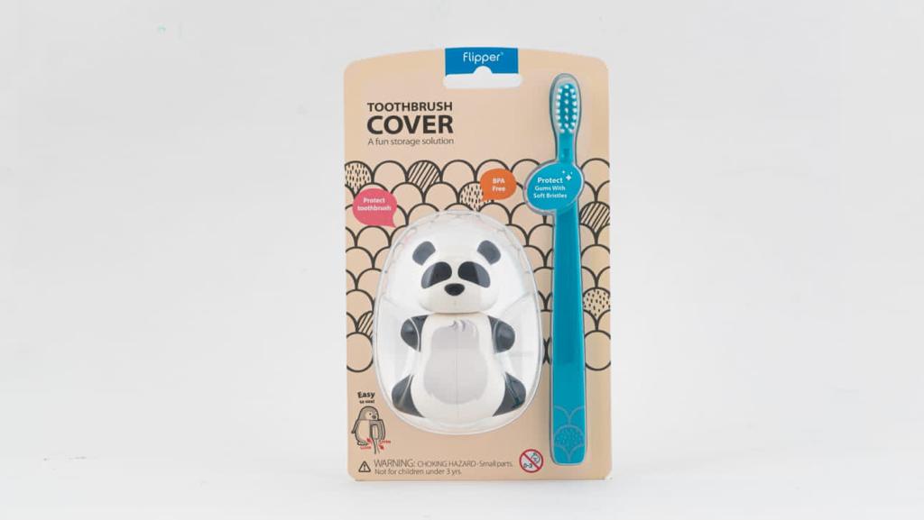 Couvercle brosse à dent combo - Panda