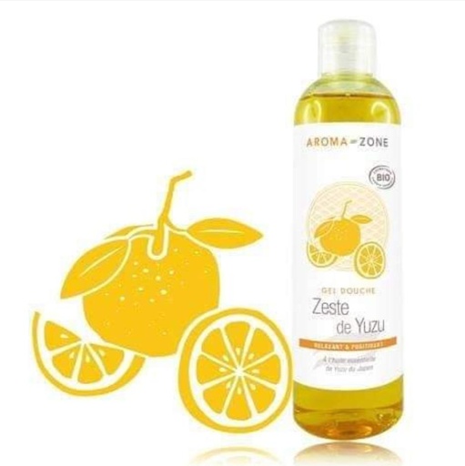 Gel Douche Aroma-Zone Bio Zeste de yuzu