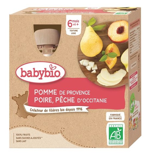 Compotes Bébé Babybio