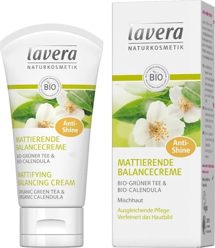 Lavera crème matifiante pour peaux mixtes